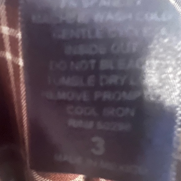 Faith ,Love & Passion Preppy Brown Plaid Jumper size 3 Preppy Academia - Picture 6 of 12